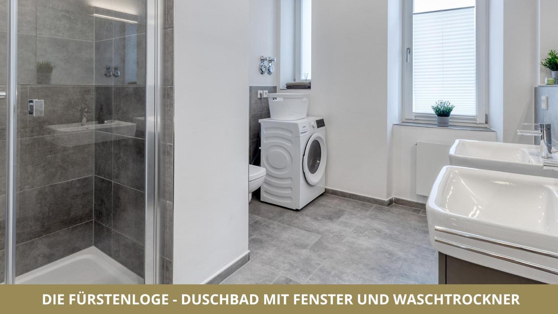 Neu Fewo Fuerstenloge 1-6 Pers Hinter Dem Markgraeflichen Opernhaus - 2 Schlafzimmer Mit Boxspringbetten 4 Einzel Oder 2 Doppelbetten, Balkon Und Einbaukueche, Barrierearm Bayreuth Eksteriør bilde